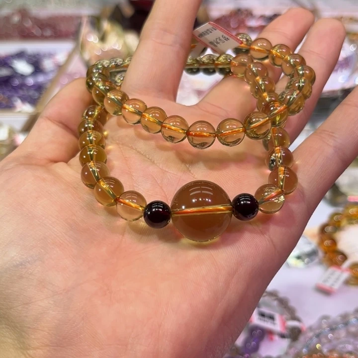 【闪购商品】水晶手链未镶嵌黄水晶