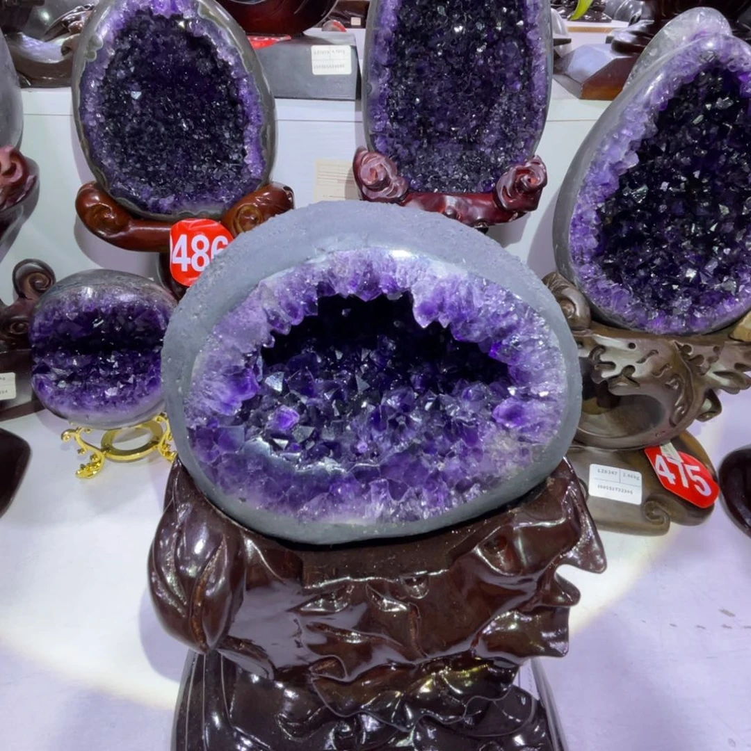 未镶嵌大型摆件（非配饰）紫晶