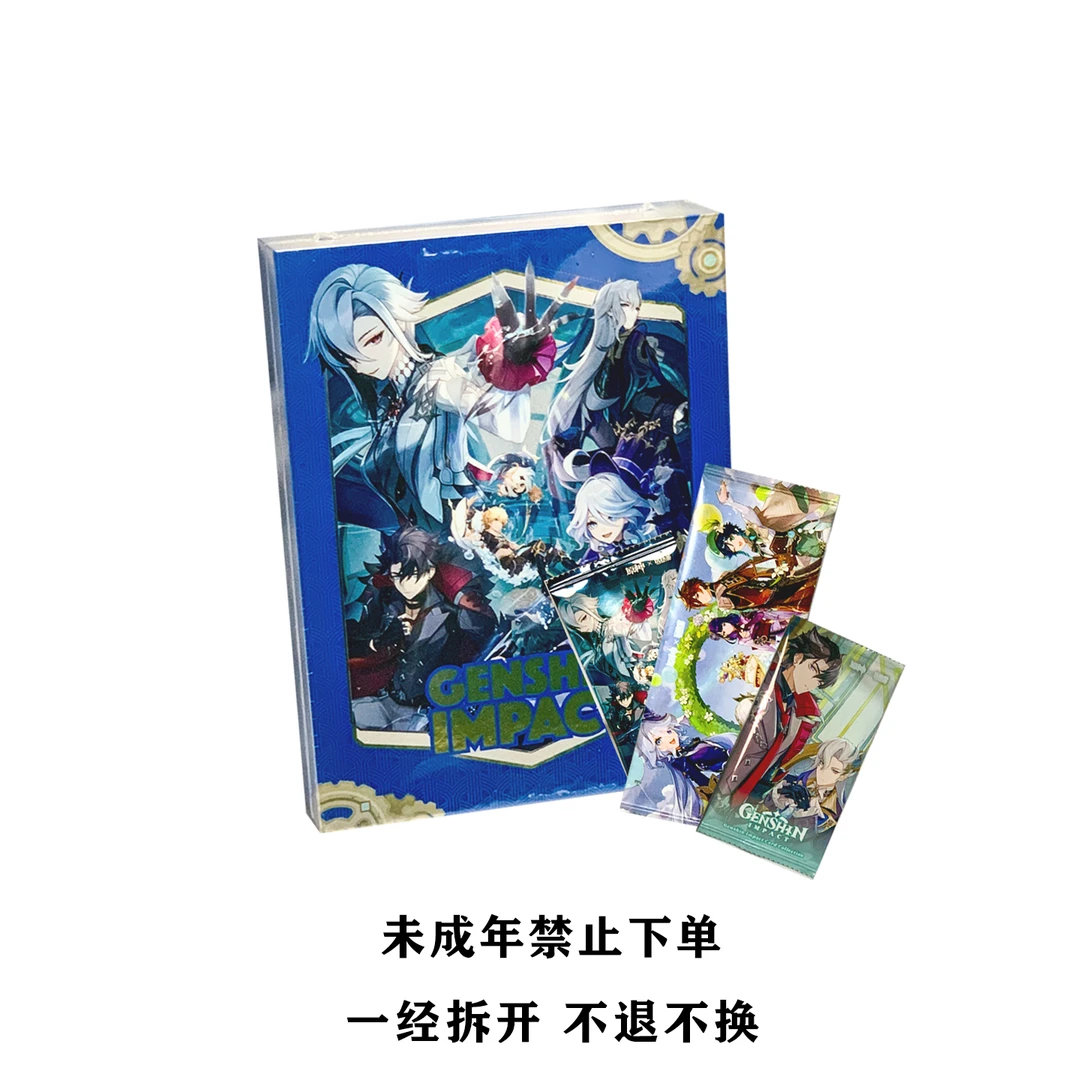 【玩咔堂】原神八重雷电神里绫华芭芭拉第四弹潮玩收藏卡（盲盒代拆）