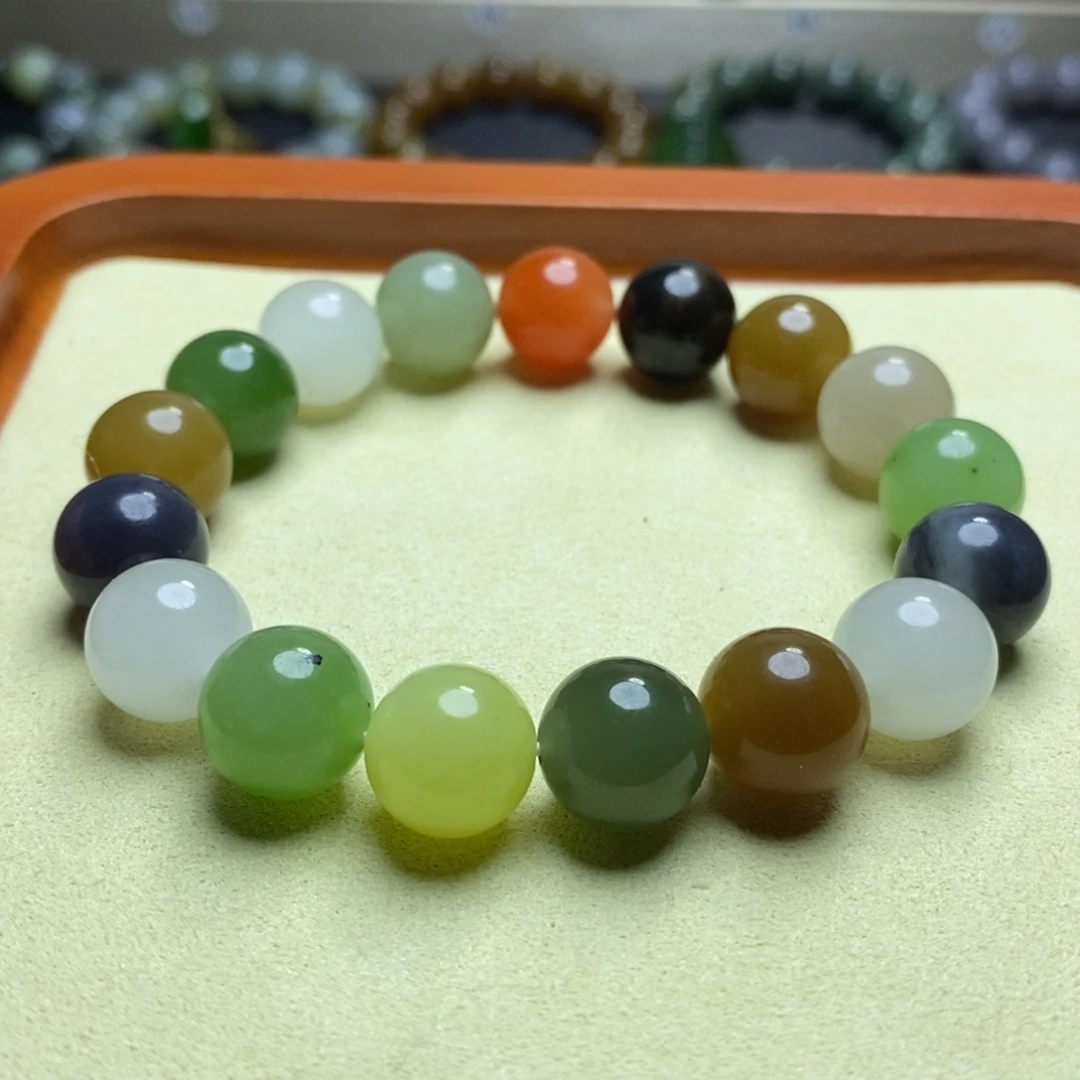 和田玉手串未镶嵌