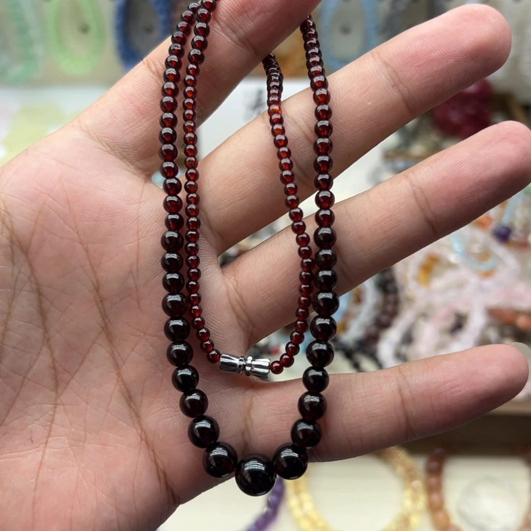 手链未镶嵌水晶石榴石塔链