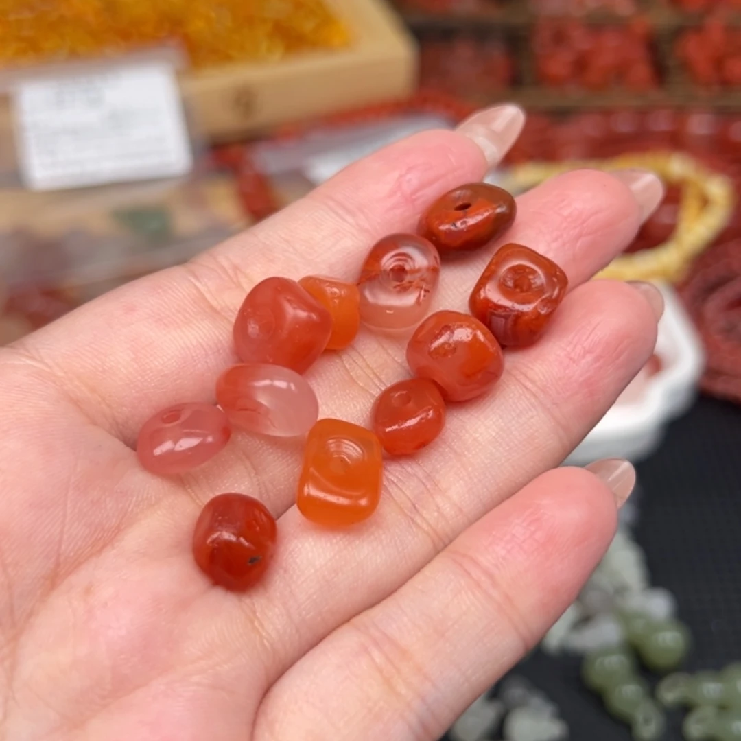 南红玛瑙未镶嵌吊坠(不含链)