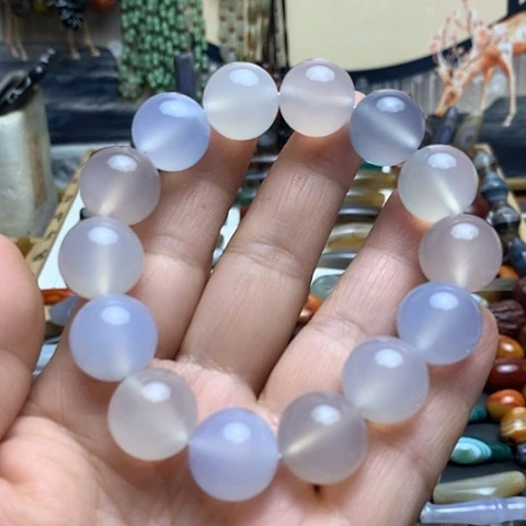 玛瑙/玉髓合金颈饰