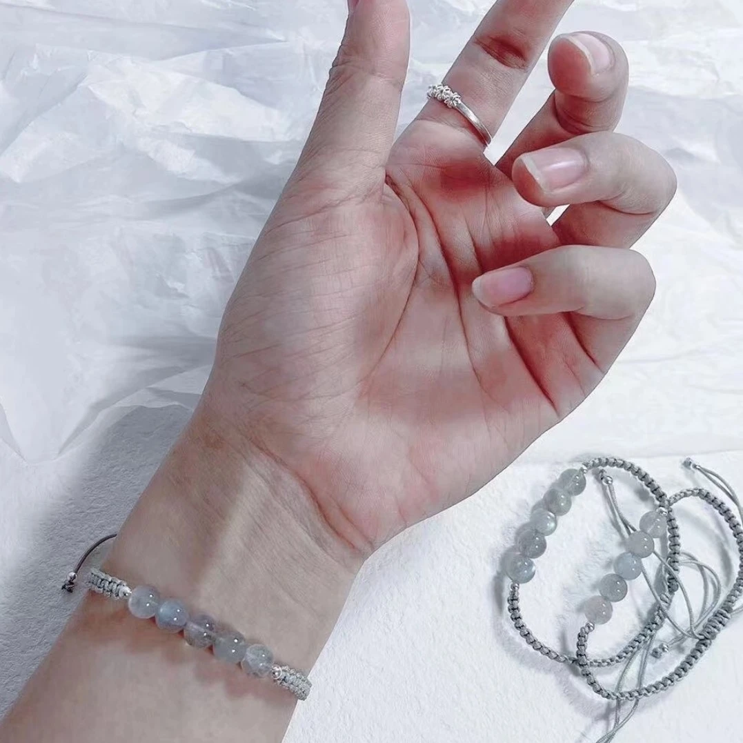 非金属布艺手链 布艺手链手工hy光明清新小众手绳民族风时尚气质