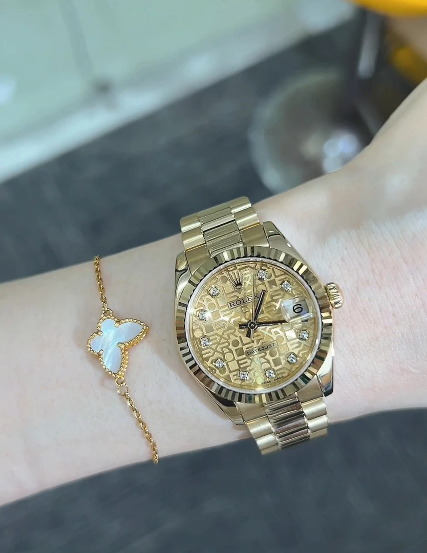 99新 Rolex/劳力士 小橘/178278/31mm/原钻原盘/自动机械/单表