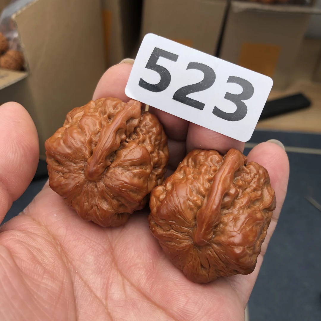 蛤蟆头文玩核桃异形一帆风顺一道劲小手捻把件坦克男士女生机刷