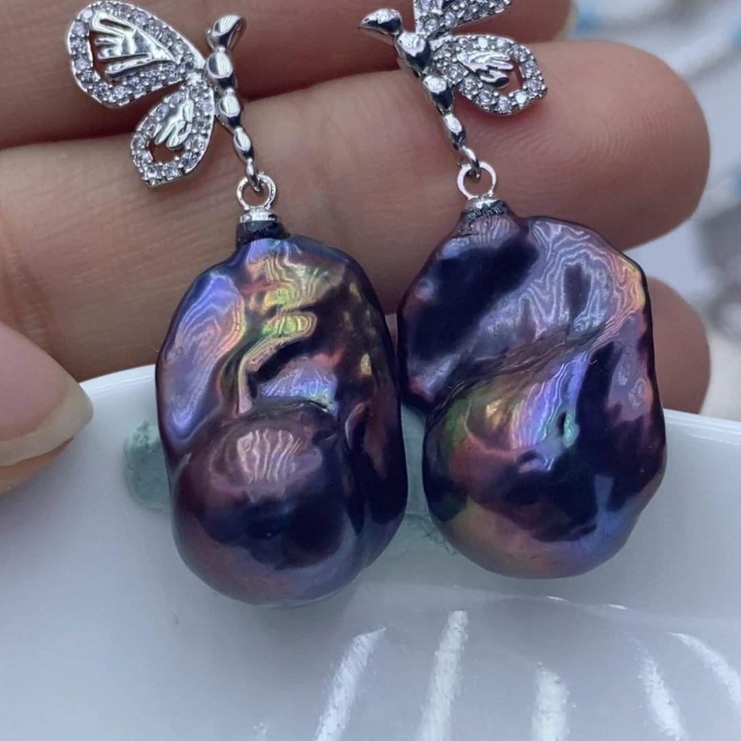 未镶嵌耳饰淡水珍珠