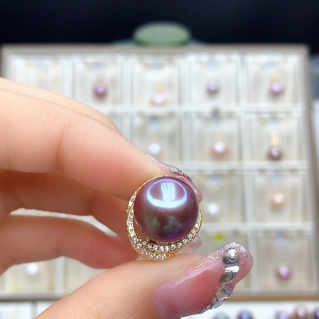 淡水珍珠颈饰合金