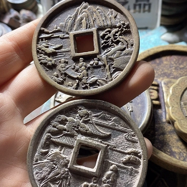 青***瓷铜文创用品现代工艺品0109