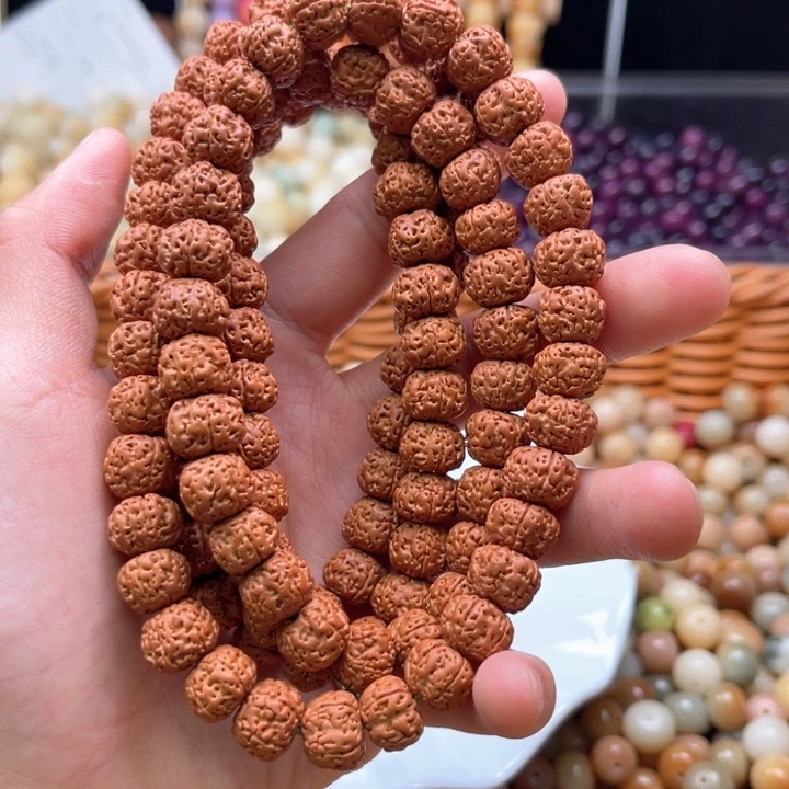 白玉菩提吊坠z10mm/1条金刚瑕