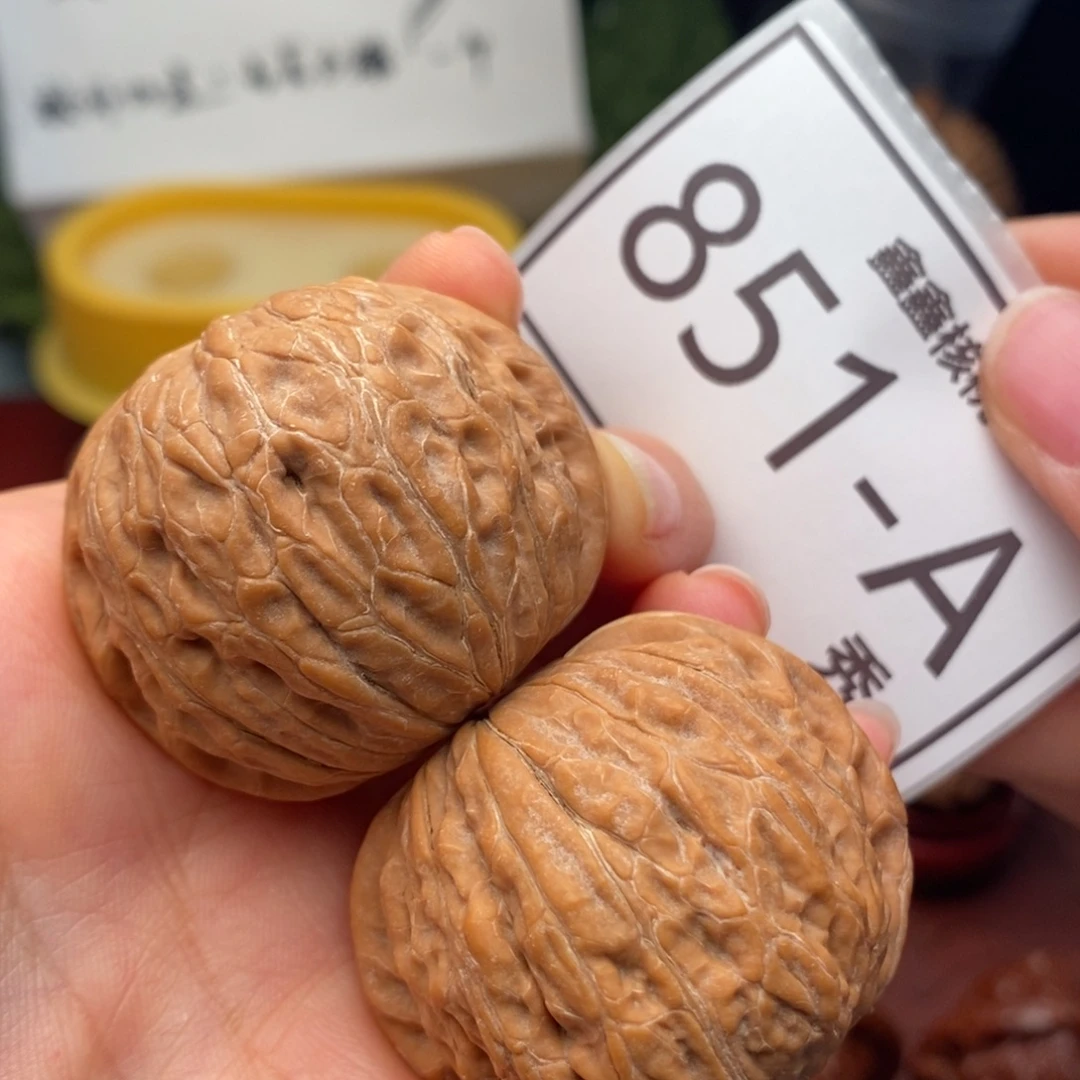 文玩核桃把件铁锤40，