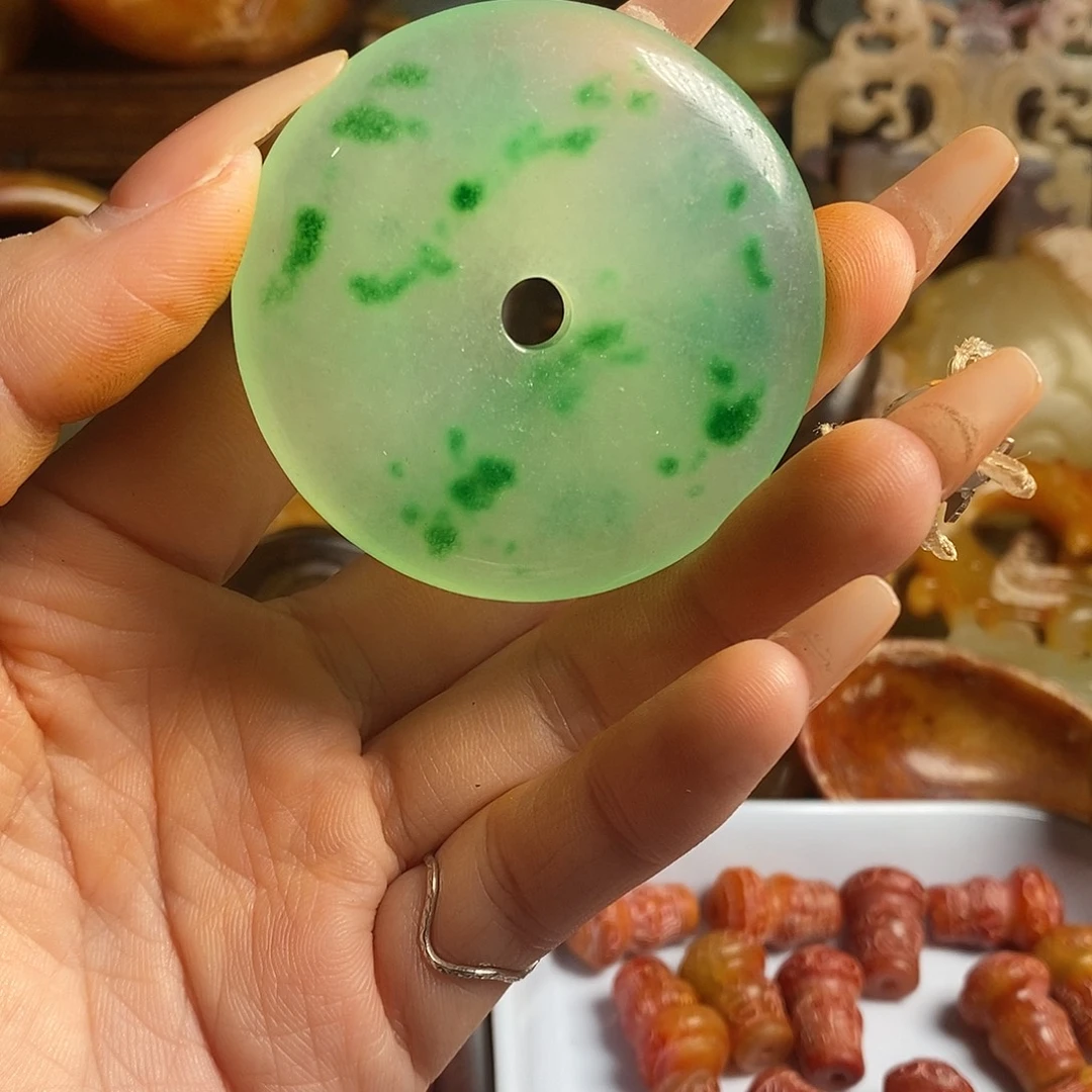 岫岩老玉（透闪石质玉）未镶嵌挂件