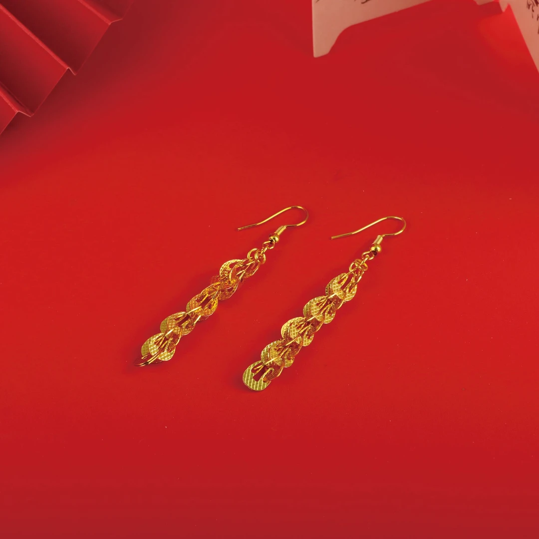 【专属活动】（CSRZ002）经典时尚精美百搭之选凤尾耳饰