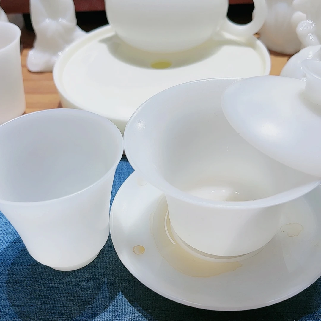 瓷片素烧璞玉150cc薄胎加115cc1111