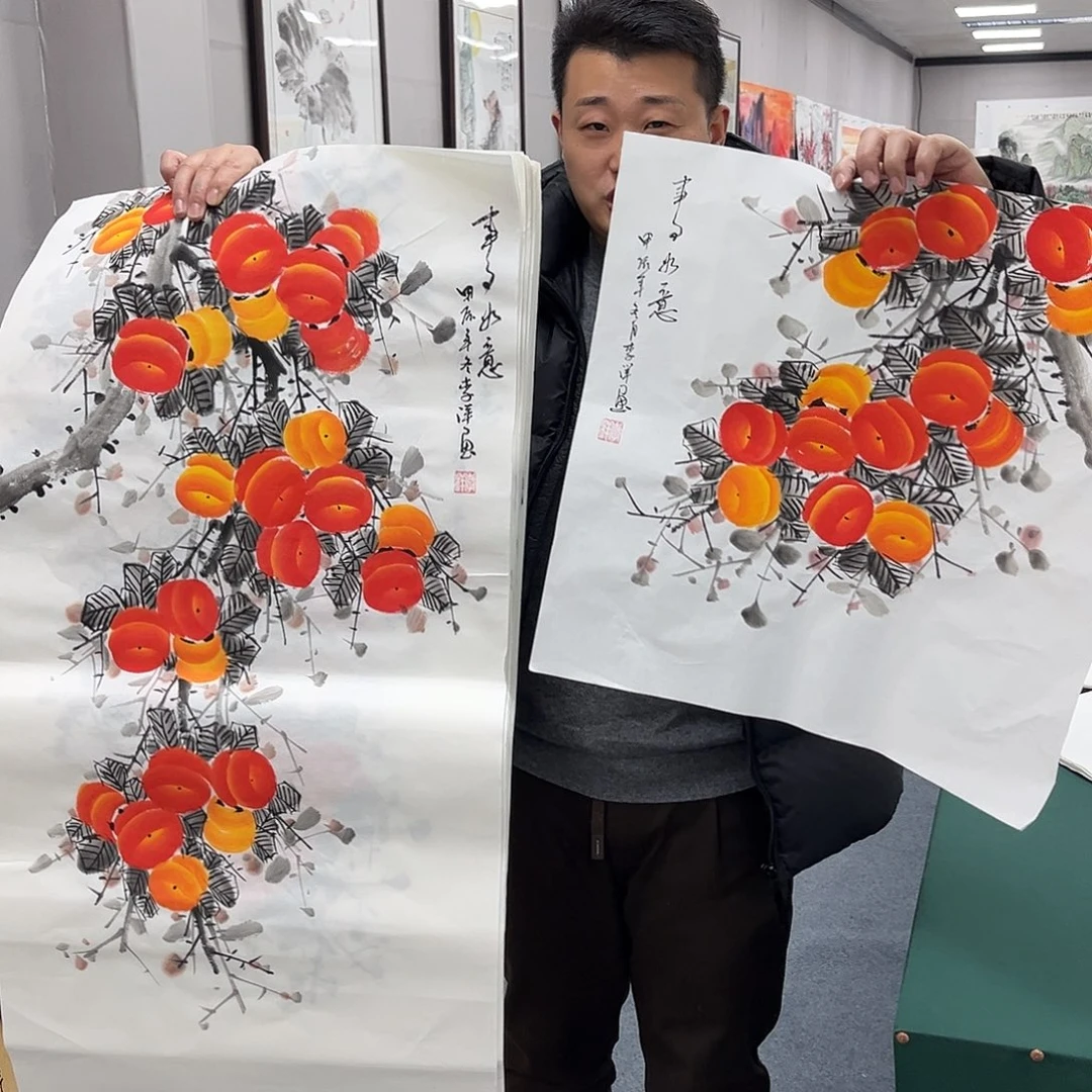 国画宣纸国画作品纯手绘