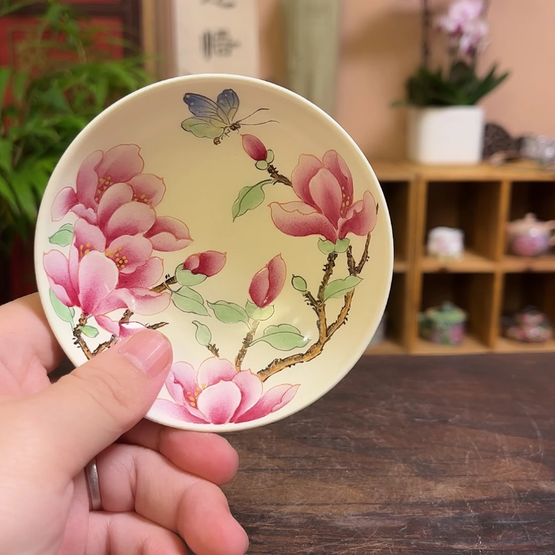 柴烧手工手绘陶瓷