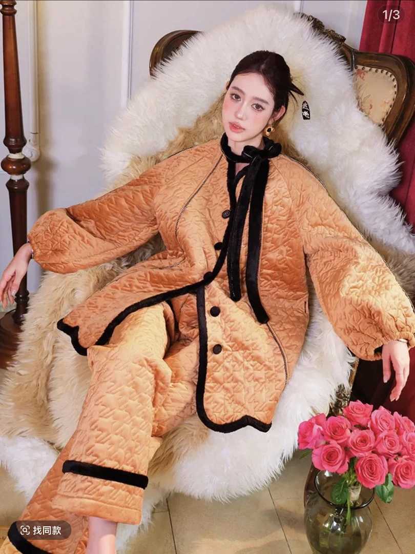 轻奢保暖时尚家居服