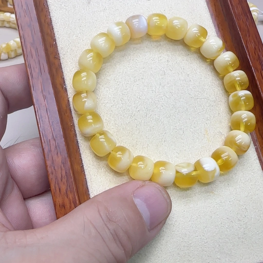 蜜蜡未镶嵌手串蜜蜡手串