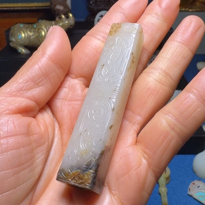 和田玉（糖玉）挂件未镶嵌