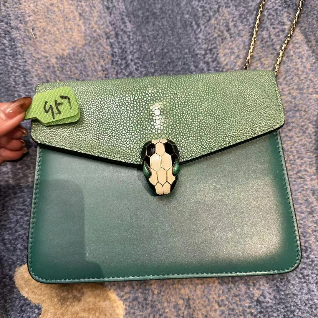 95新 BVLGARI/宝格丽 957  xj  /*二奢包包