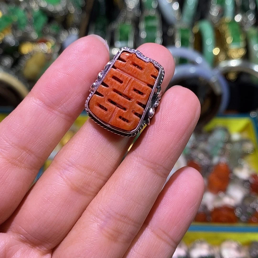 珐琅磁石戒指炸炸炸炸炸