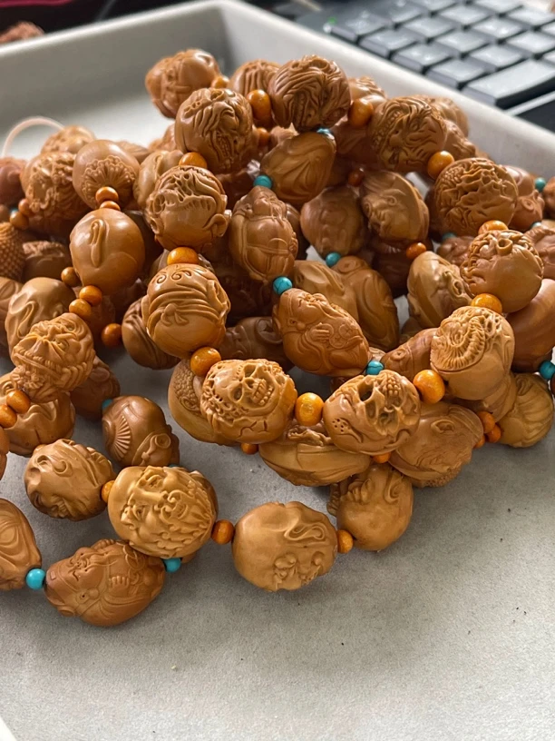 随机橄榄核福利单圈尺寸随机不挑