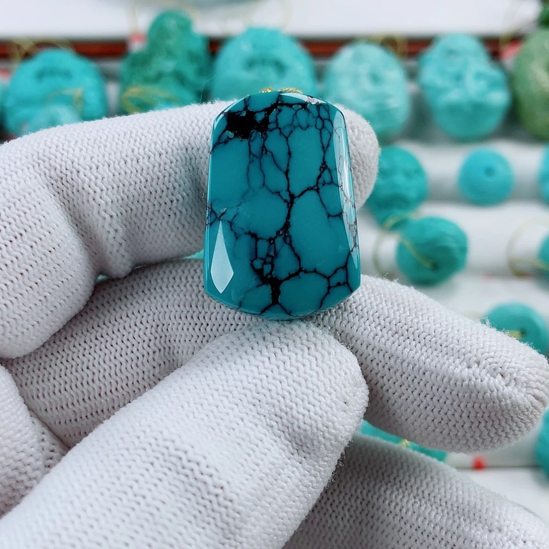 未镶嵌绿松石车挂