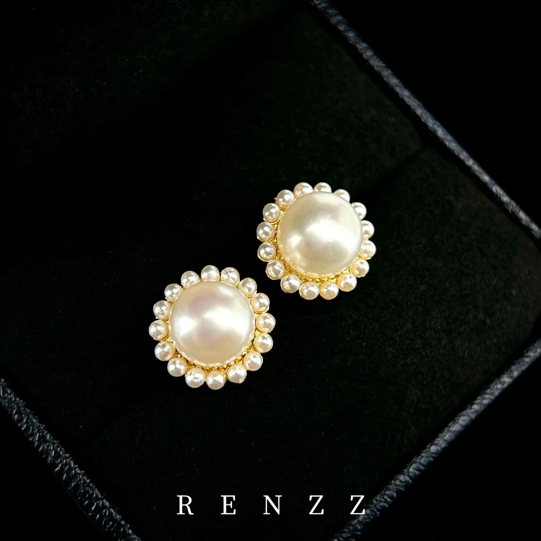 8292 淡水珍珠/葫芦耳钉