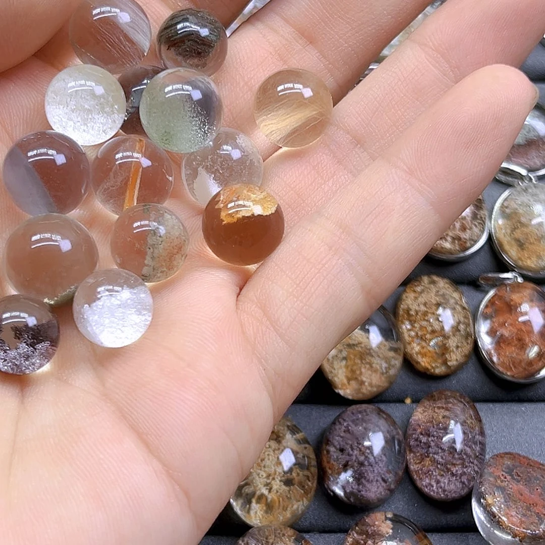 c***i银S800镀金镶嵌颈饰水晶