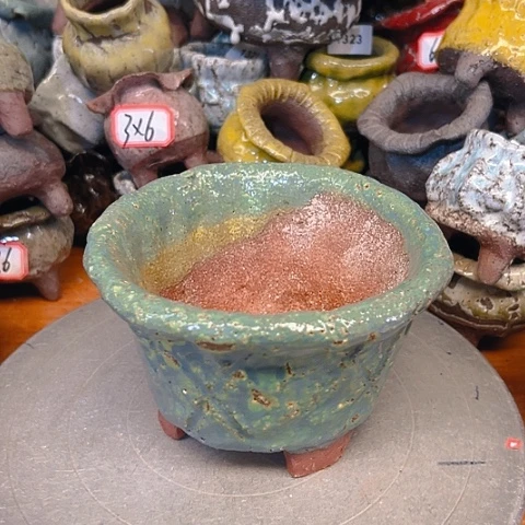 *****粗陶花盆手工花盆制作
