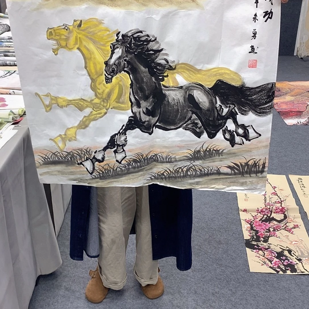 国画国画手绘作品