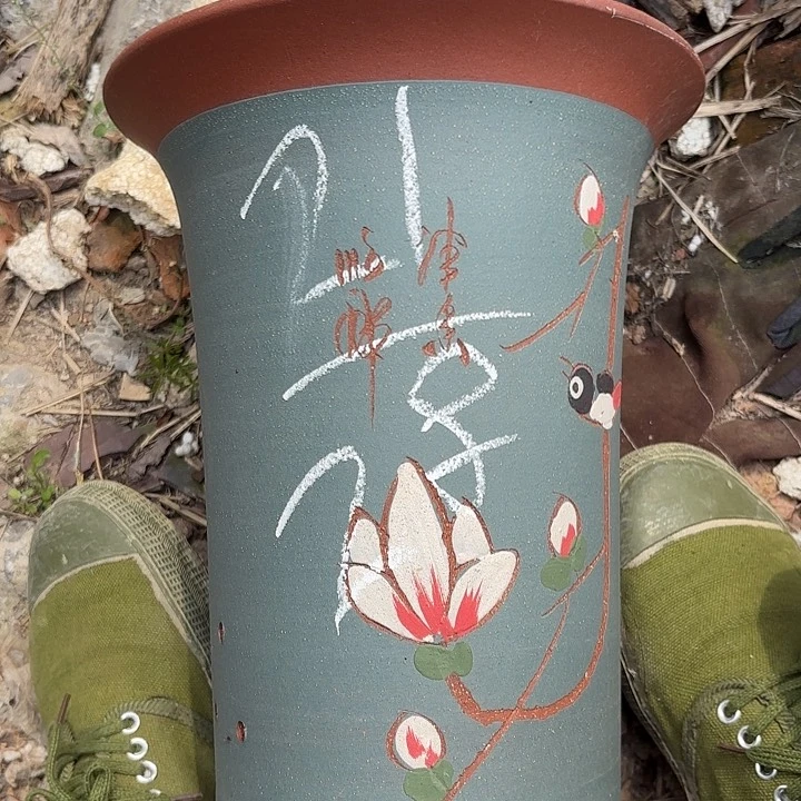 紫泥花盆紫砂花盆