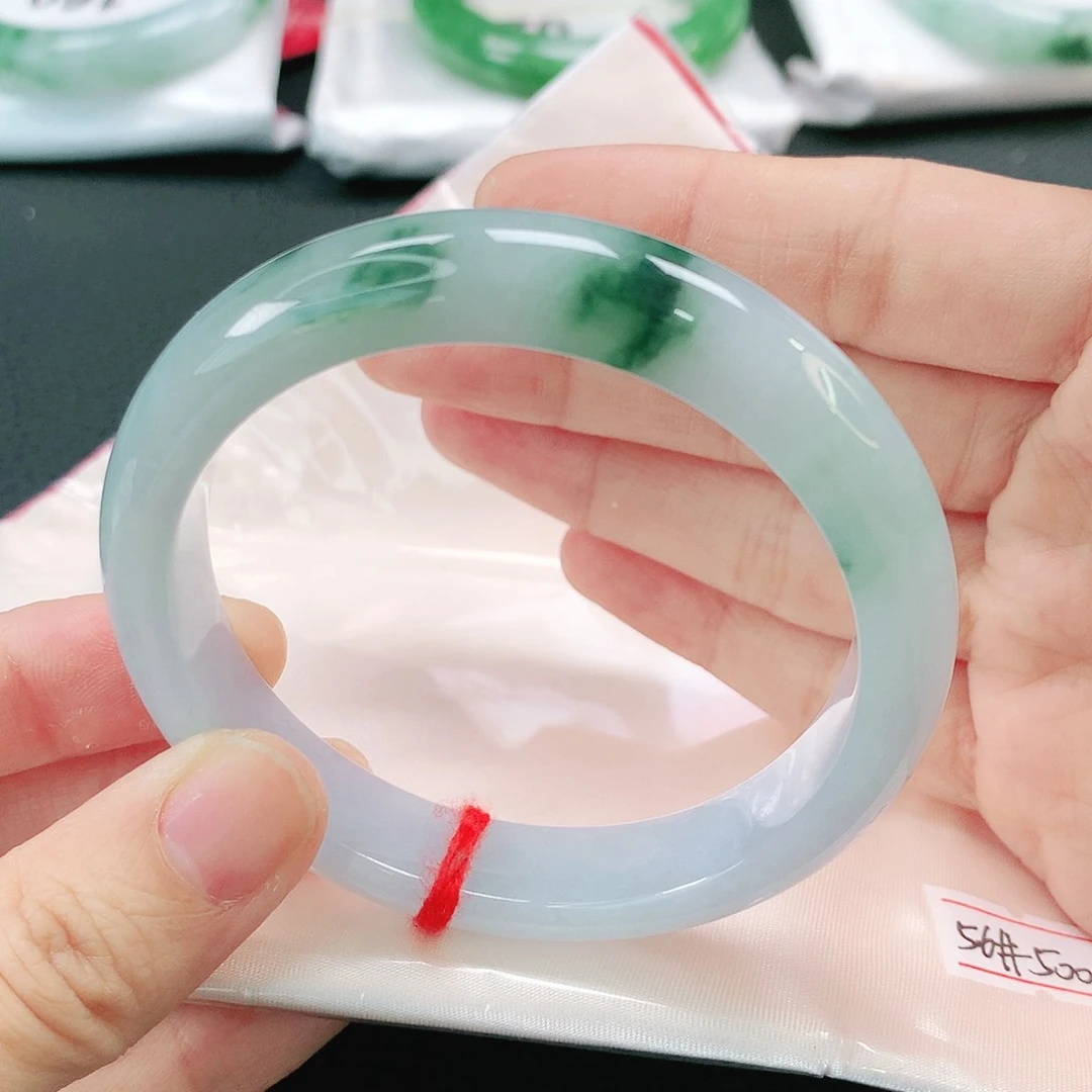 未镶嵌手镯翡翠缅甸56