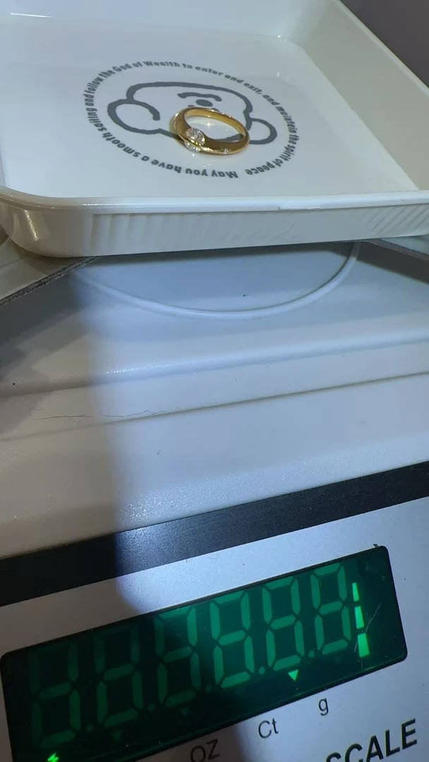 足金精品工艺戒指