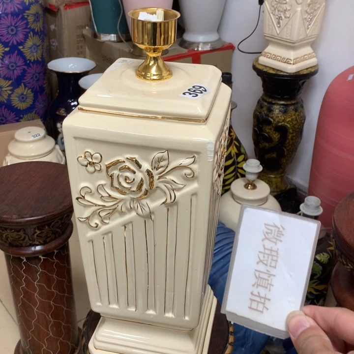 摆件微瑕陶瓷介意勿拍