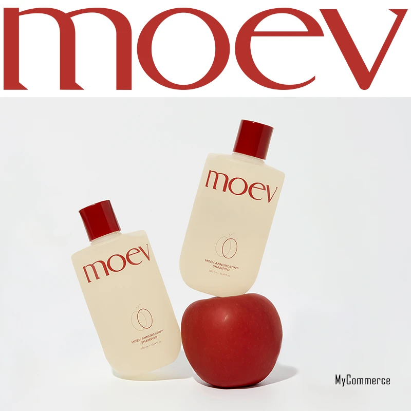 MOEV【双瓶 】GD权志龙同款高颅顶防脱蓬松苹果木质香调洗发水