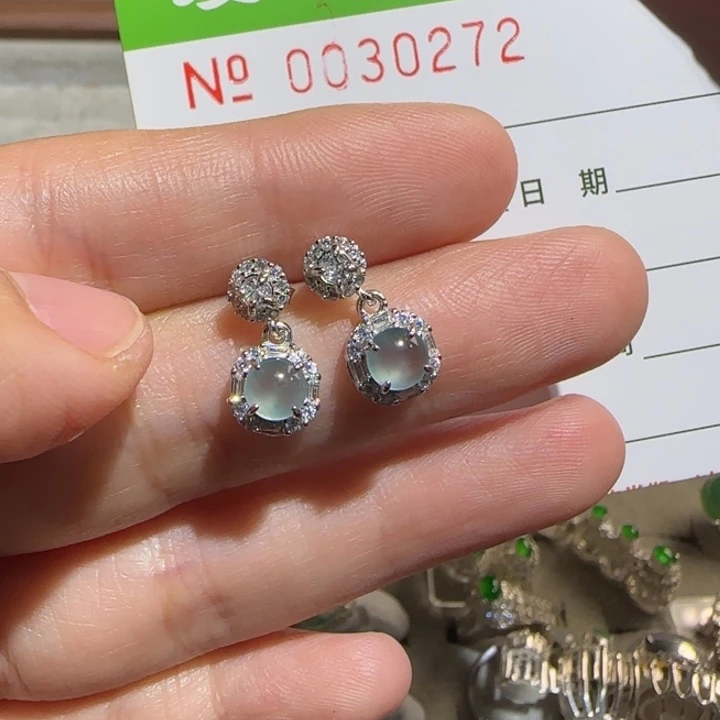 定制翡翠未镶嵌花****幽