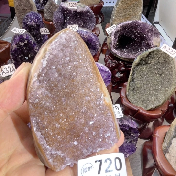 未镶嵌大型摆件（非配饰）紫晶