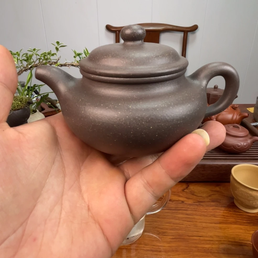 紫砂茶宠天青仿古
