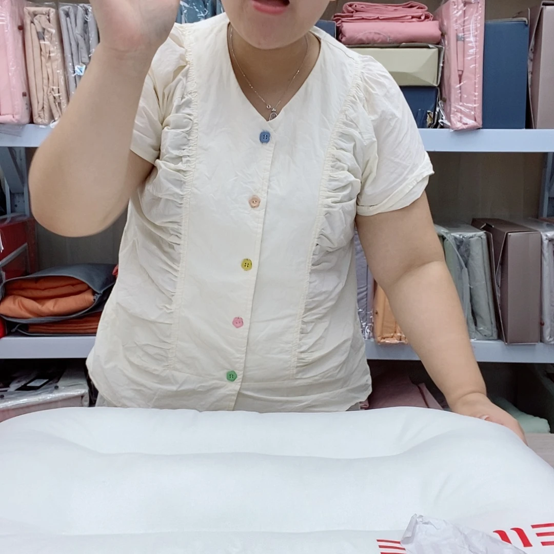 花草纯棉枕芯一对装