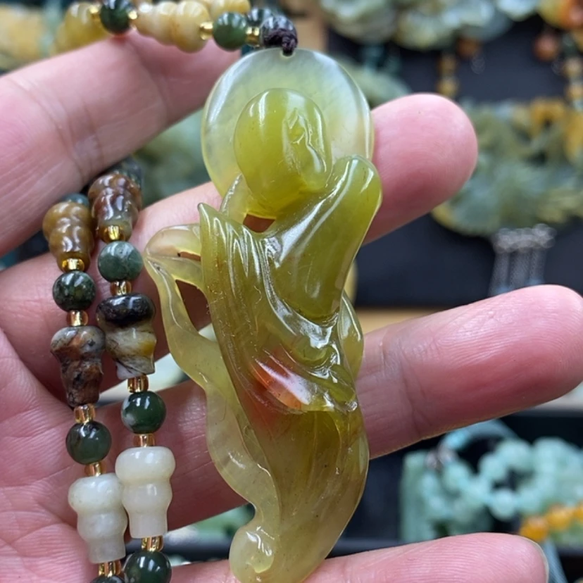 【闪购商品】未镶嵌岫玉吊坠