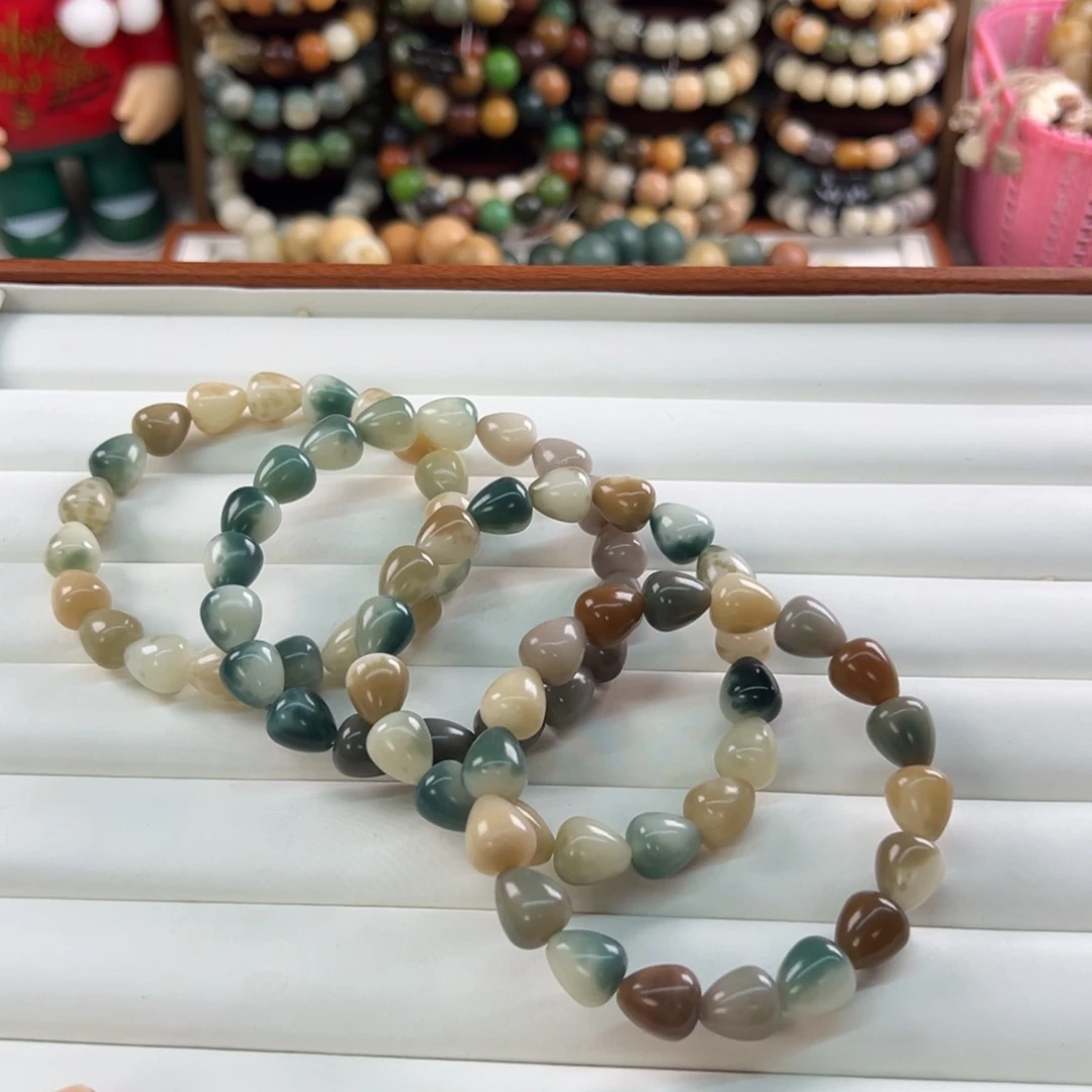 菩提根/象牙果手串卡11水滴选一条微瑕