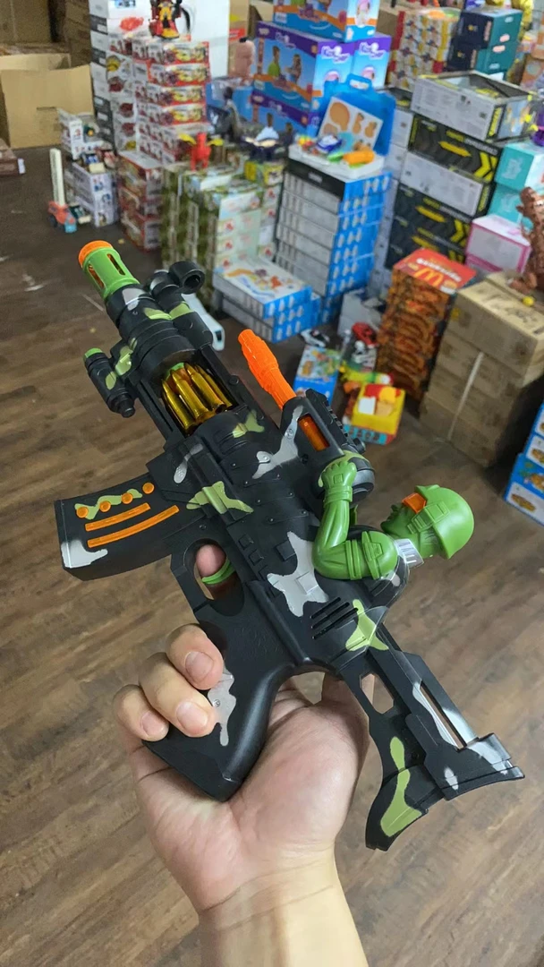 士兵突击声光枪【直播间样品 不含电池 】 玩具