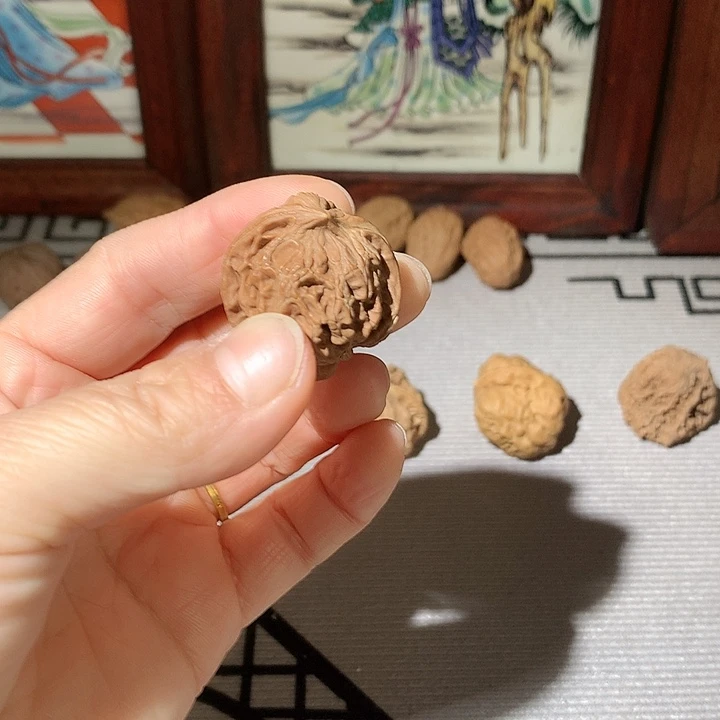 桃核把件曼*文玩核桃