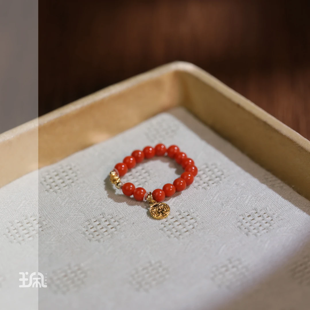 福虹|南红*戒指*18K金镶嵌CYC25020221多样性发其一