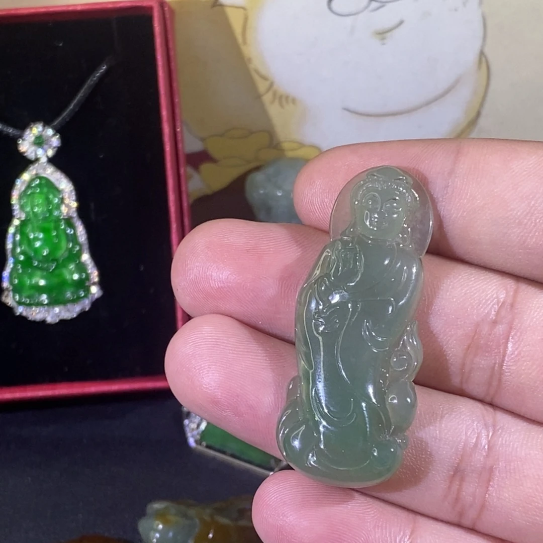 颈饰未镶嵌翡翠翡翠吊坠