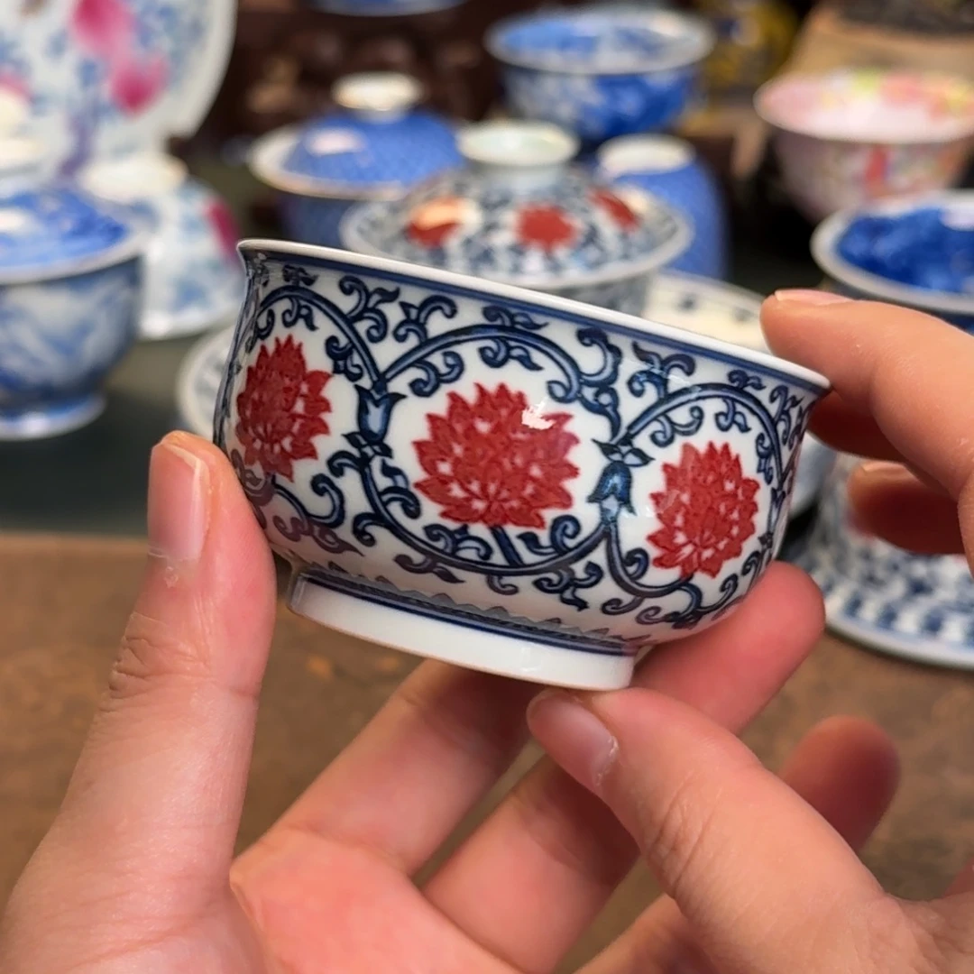 纯手工手绘陶瓷茶具