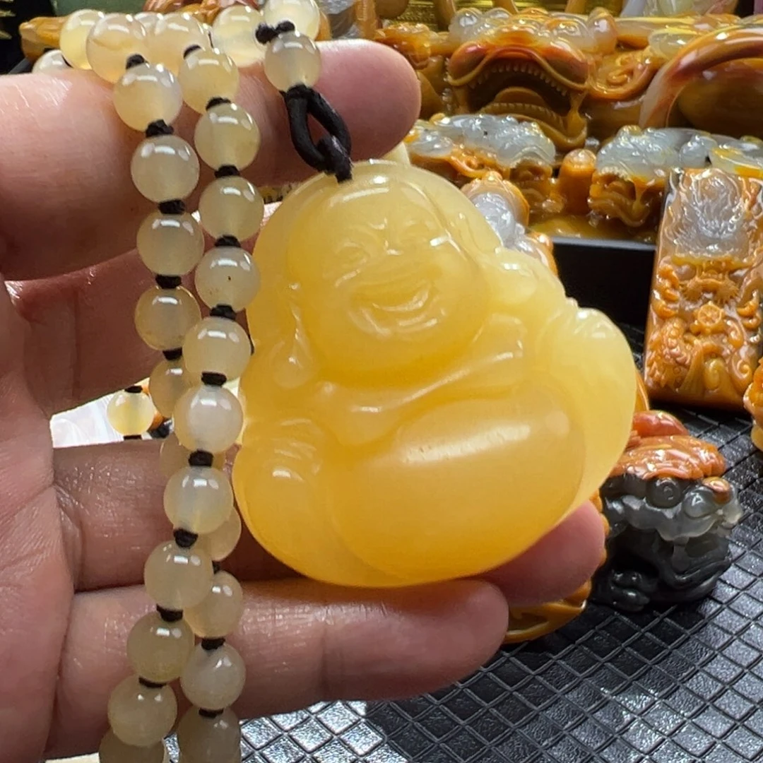 石英质玉未镶嵌颈饰