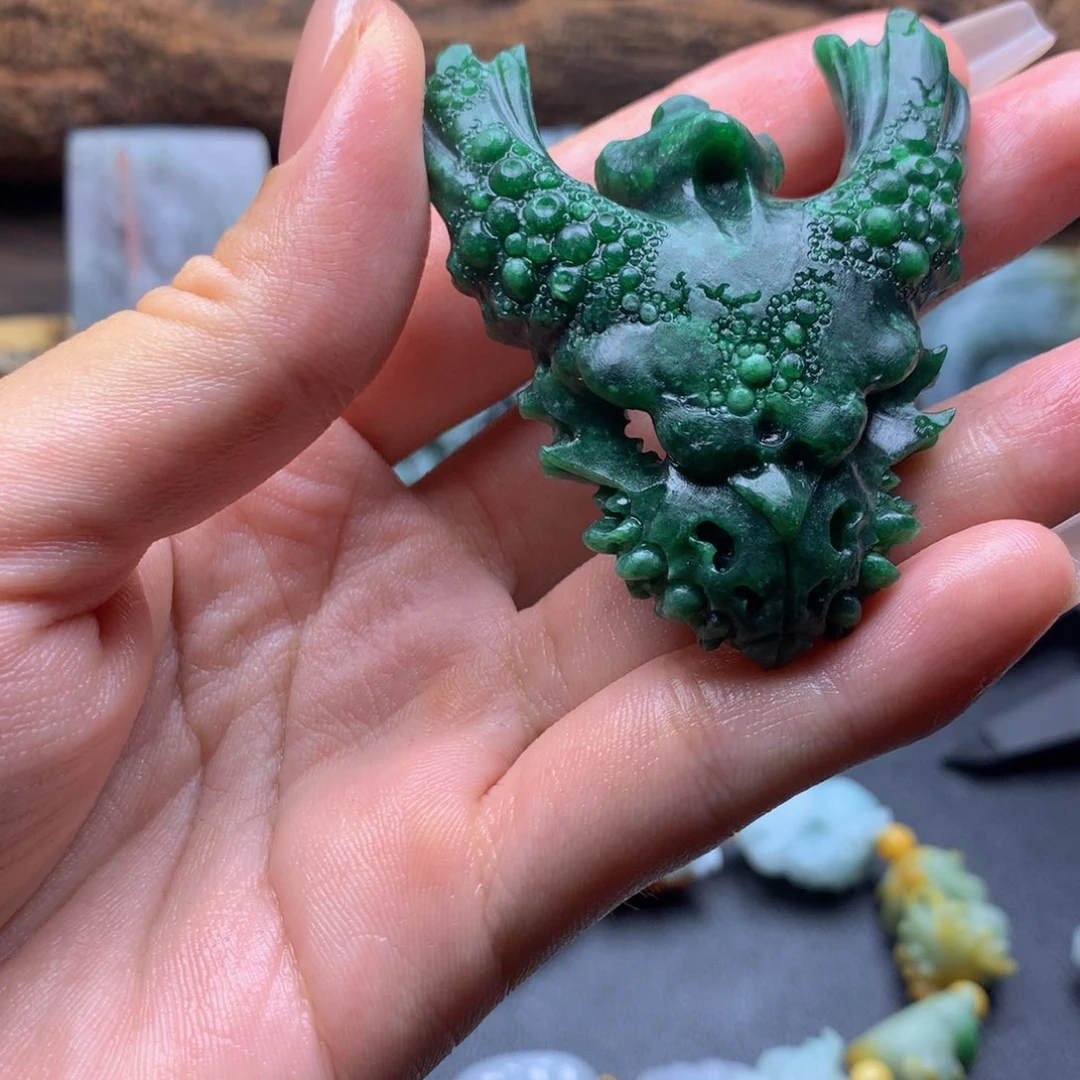 熟***人未镶嵌定制翡翠翡翠