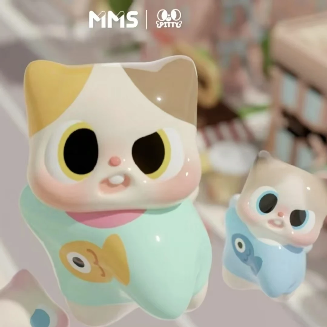 【拆袋】pitty2代猫猫日常萌粒盲盒pitty新品萌粒盲盒